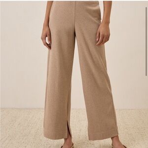 -Women's Pact Taupe Gray Airplane Sweatpants- XL As Is